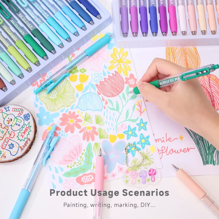 Click acrylic gel pens -13 Click acrylic gel pens -13