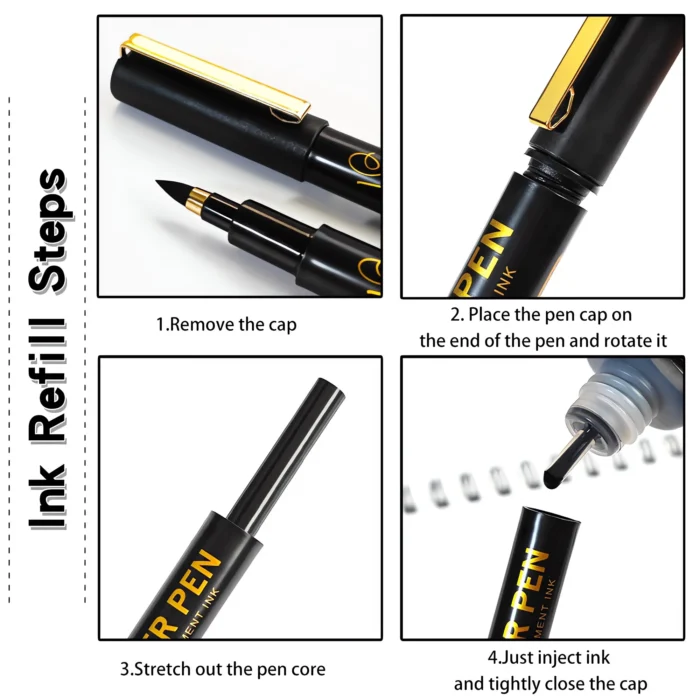 Collector's Gold Needle Tube Pen-05 Collector's Gold Needle Tube Pen-05