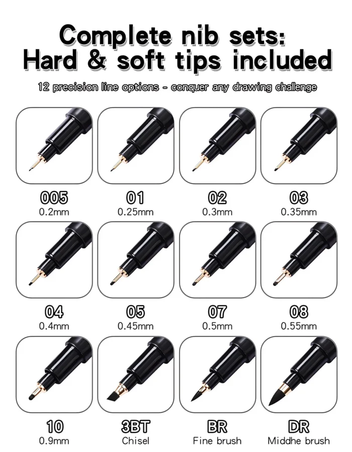 Collector's Gold Needle Tube Pen-07 Collector's Gold Needle Tube Pen-07