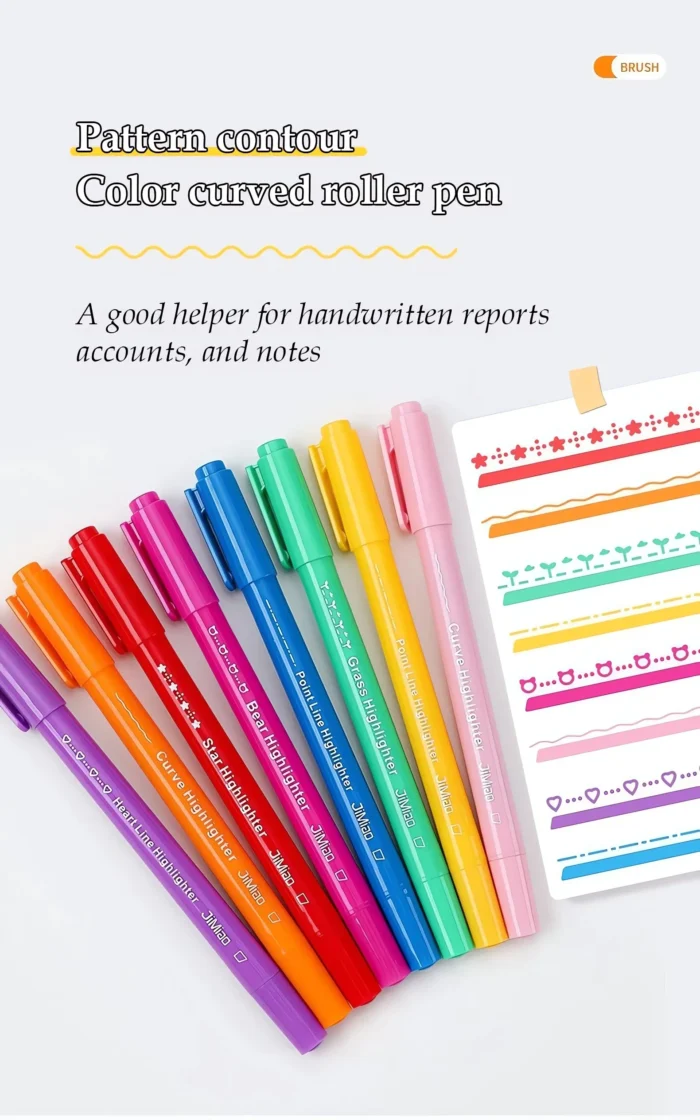 Curve-Highlighter-Markers-10 Curve-Highlighter-Markers-10