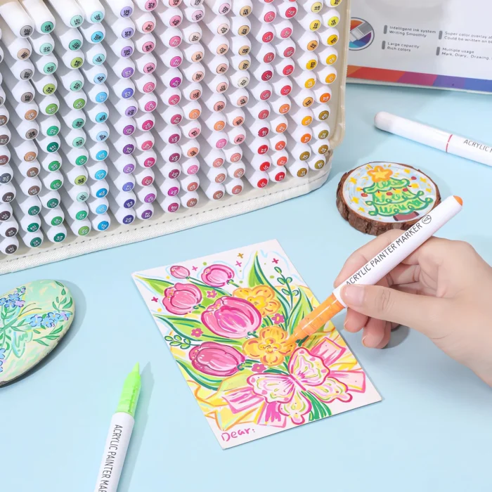 Direct Liquid Style Acrylic Marking Pen Set-240colors-5 Direct Liquid Style Acrylic Marking Pen Set-240colors-5
