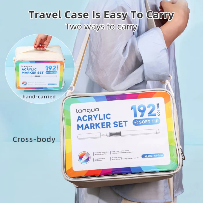 Direct Liquid Style Acrylic Marking Pen Set-240colors-7 Direct Liquid Style Acrylic Marking Pen Set-240colors-7