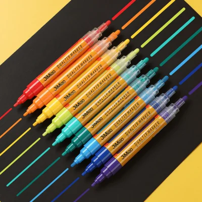 Double-head valve acrylic markers-04