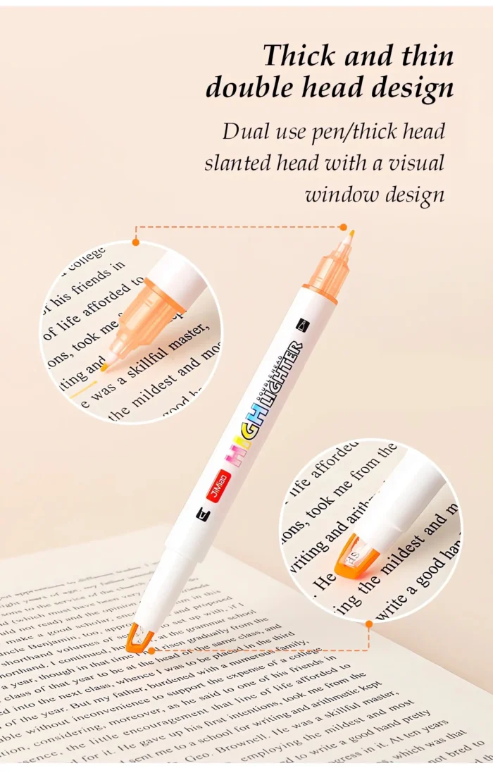 Double-headed window highlighter markers-14 Double-headed window highlighter markers-14