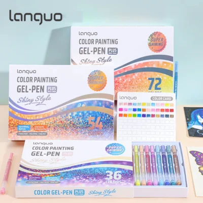 Glitter Effect Drawing Pens Set-18 Glitter Effect Drawing Pens Set-18