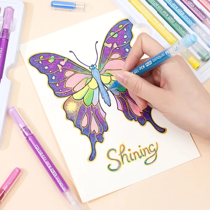 Glitter Effect Drawing Pens Set-26 Glitter Effect Drawing Pens Set-26