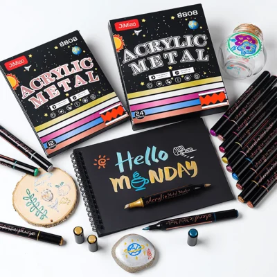 JiMiao-Double-headed-Metal-Acrylic-Markers-Set-03