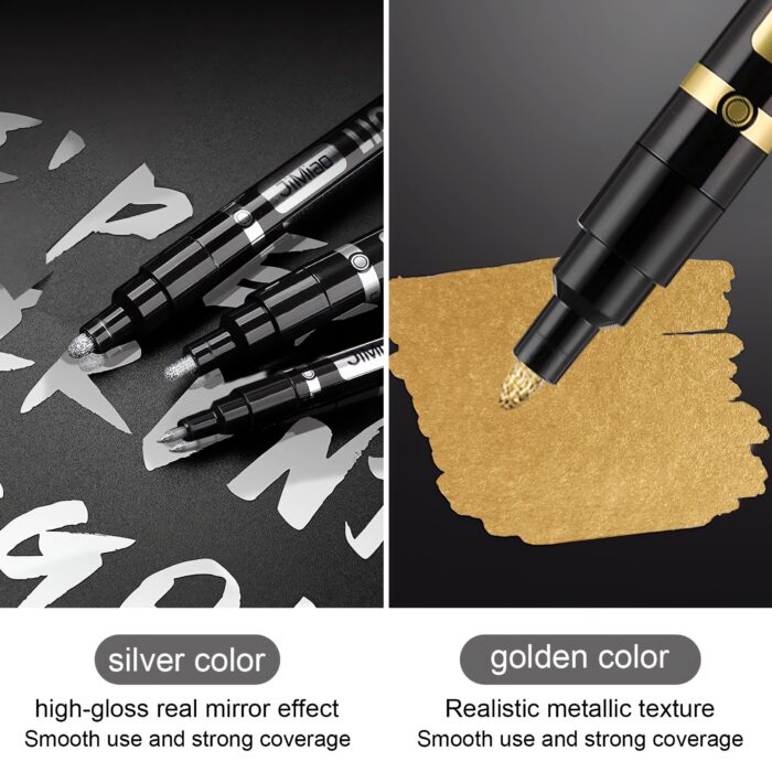 Liquid chrome metallic marker - model touch-up-03 Liquid chrome metallic marker - model touch-up-03