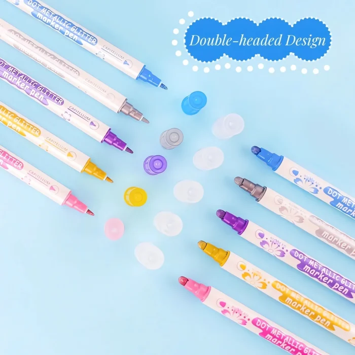 Metallic Doodle Markers Set-04 Metallic Doodle Markers Set-04