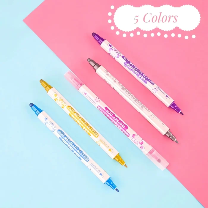 Metallic Doodle Markers Set-05 Metallic Doodle Markers Set-05