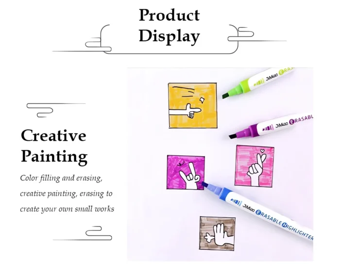 double-head color-changing highlighter markers-7 double-head color-changing highlighter markers-7