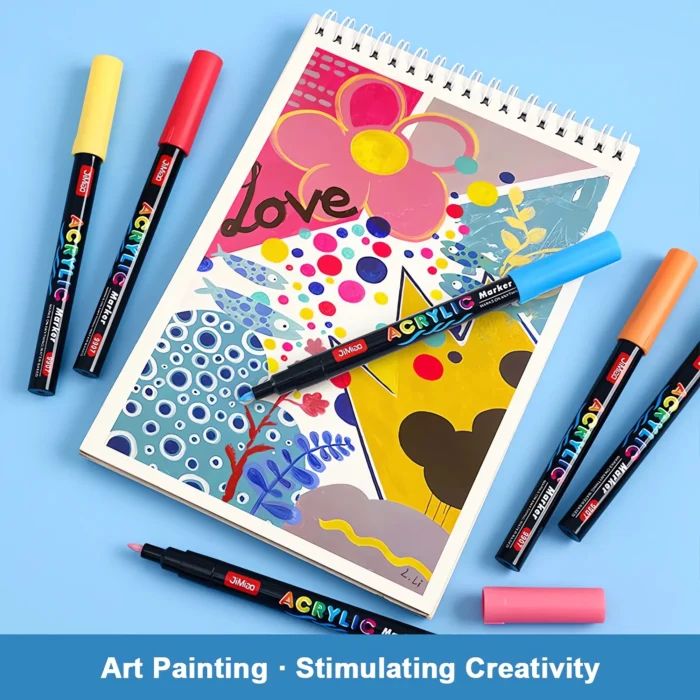 valve acrylic paint markers set-07