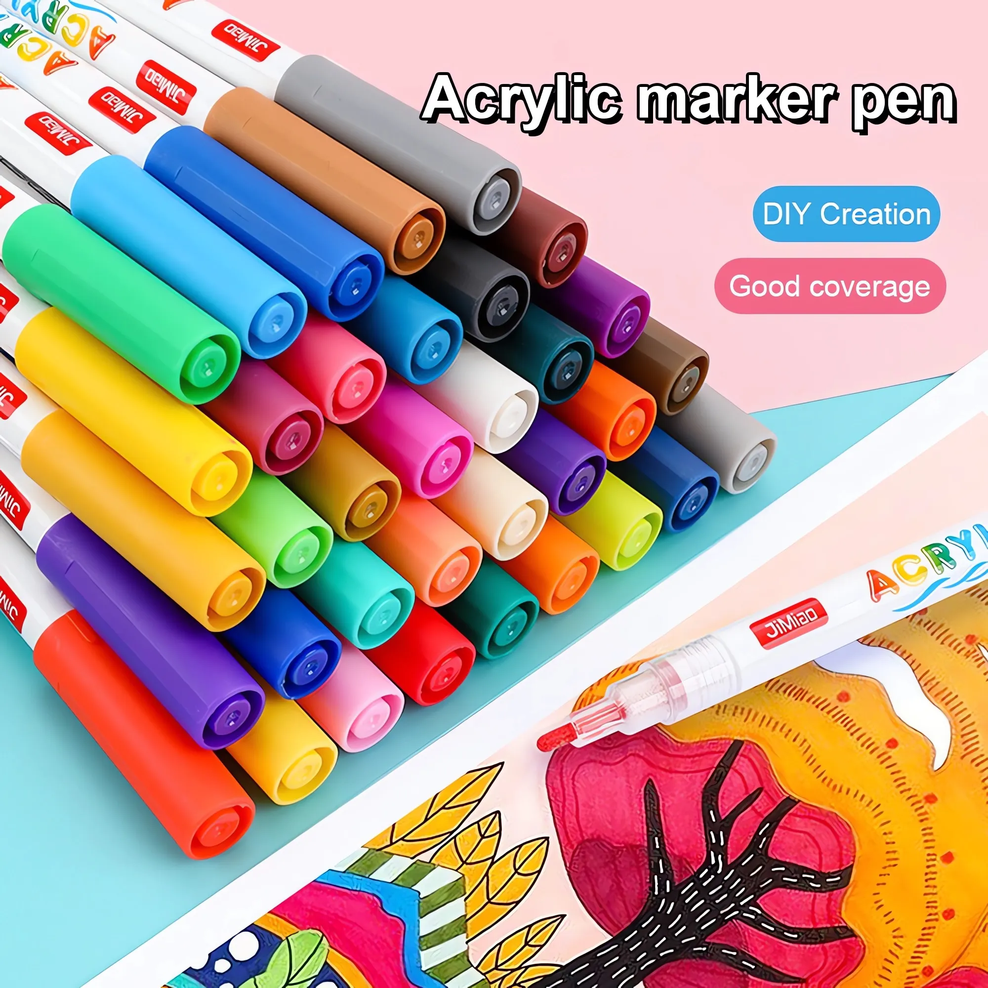 valve acrylic paint markers set-09