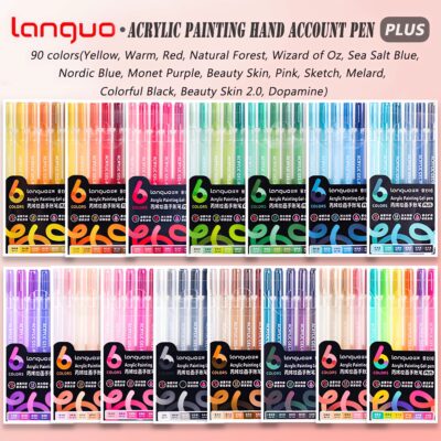 3D acrylic gel pen multi-color suit-14（90）