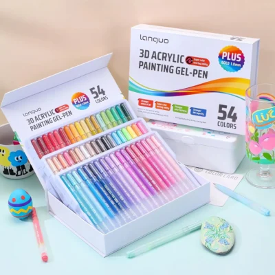 3D acrylic gel pens-3654 colors-1mm bullet tip-01