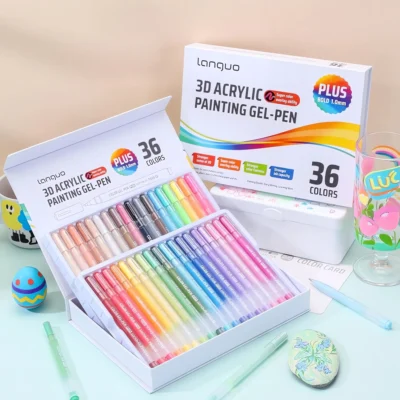 3D acrylic gel pens-3654 colors-1mm bullet tip-02