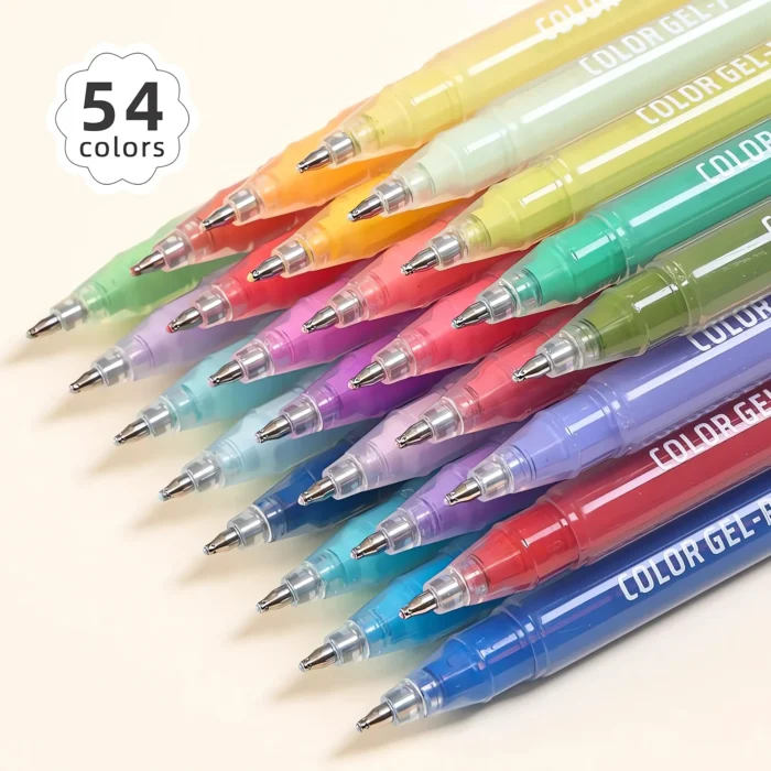 3D acrylic gel pens-3654 colors-1mm bullet tip-04 3D acrylic gel pens-3654 colors-1mm bullet tip-04