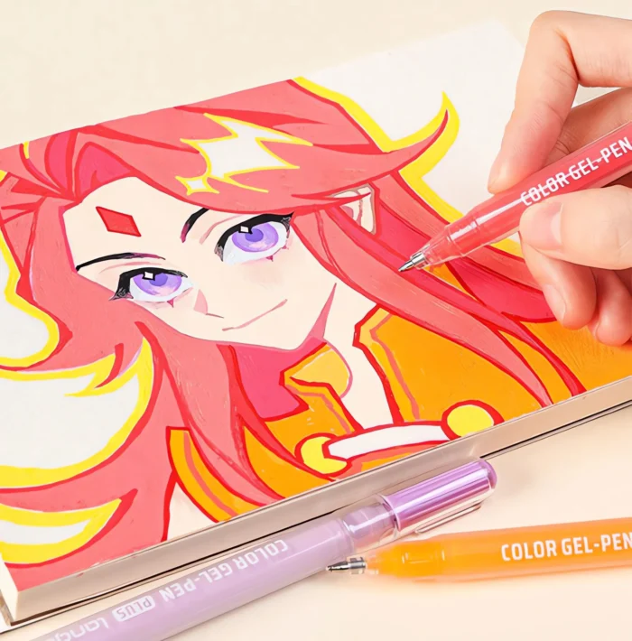 3D acrylic gel pens-3654 colors-1mm bullet tip-09 3D acrylic gel pens-3654 colors-1mm bullet tip-09