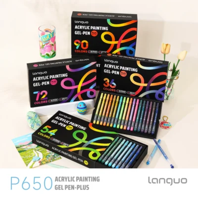 3D acrylic gel pens coloring set 36-90 colors-04
