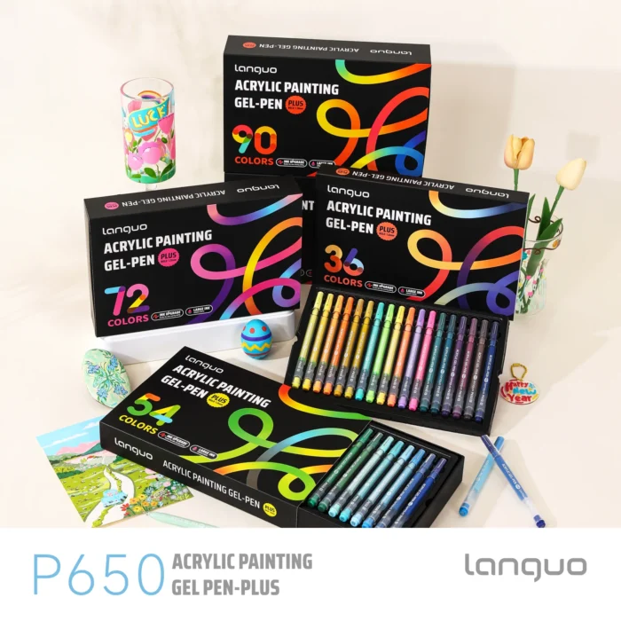 3D acrylic gel pens coloring set 36-90 colors-04 3D acrylic gel pens coloring set 36-90 colors-04