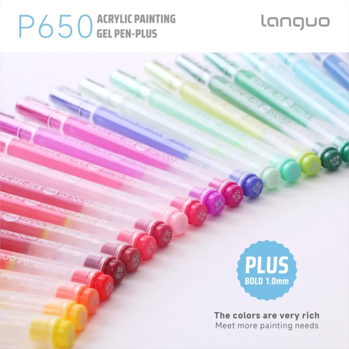 3D acrylic gel pens coloring set 36-90 colors-06 3D acrylic gel pens coloring set 36-90 colors-06