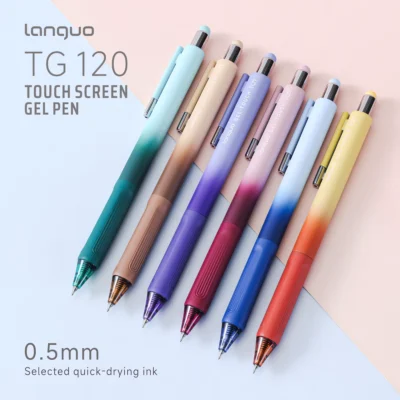Multi-Functional Touch Pen, 0.5mm Gel Pen, Student Exam Pen-01