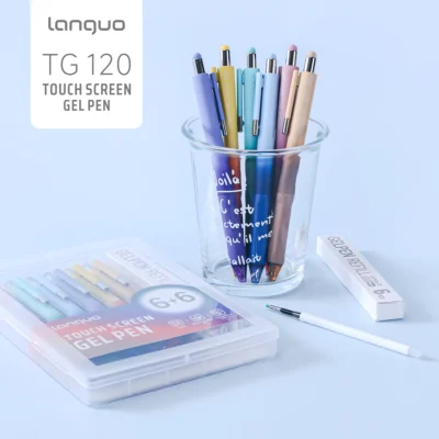 Multi-Functional Touch Pen, 0.5mm Gel Pen, Student Exam Pen-02
